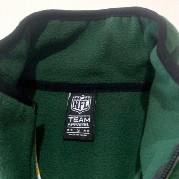 Green Bay Packers NFL Full-Zip Fleece Vest - Picture 2 of 7